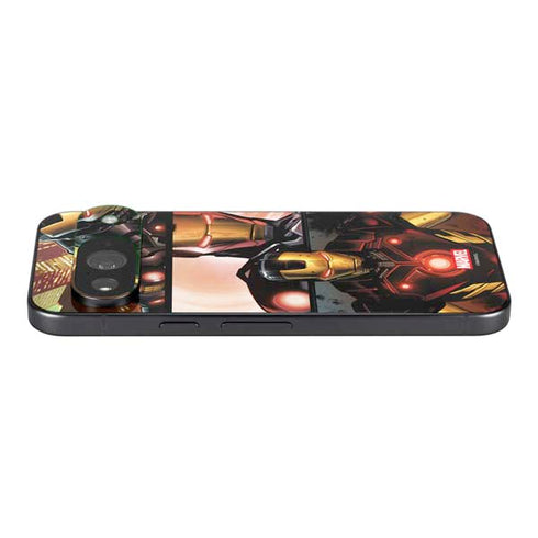 Marvel Iron Man Three Panel Google Pixel 9 Skin